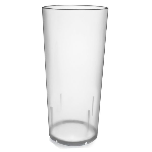 AKU PP-Trinkbecher, 500 ml/0,50 l, Mehrweg, Kunststoff, transparent/leicht milchig