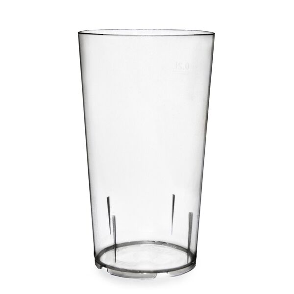 AKU PC-Trinkbecher, 200 ml/0,20 l, Mehrweg, Kunststoff, klar