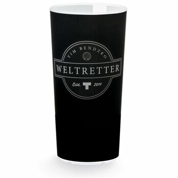 Tim Bendzko Mehrwegbecher, Motiv Weltretter