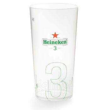 Mehrwegbecher - Druckbeispiel: Heineken