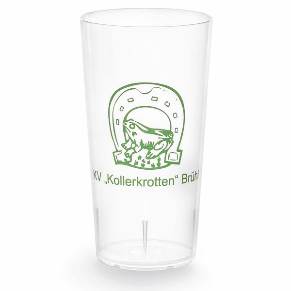 Mehrwegbecher - Druckbeispiel: Kollerkrotten Brhl