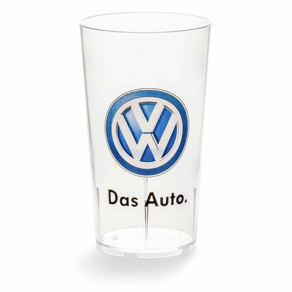 Mehrwegbecher - Druckbeispiel: Volkswagen