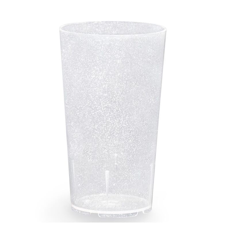 2x Mehrwegbecher 0,5L Trinkbecher Plastikbecher Kunststoffbecher PP transparent 