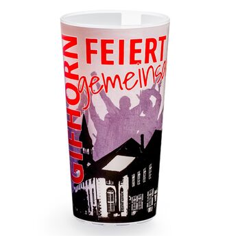 Gifhorn feiert - Mehrwegbecher mit Fotodruck