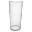 AKU® PP-Trinkbecher, 500 ml/0,50 l, Mehrweg, Kunststoff, transparent/leicht milchig, B-Ware