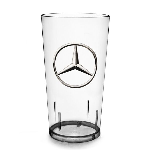 Mehrwegbecher - Druckbeispiel: Mercedes
