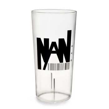 Mehrwegbecher - Druckbeispiel: NAN Bar