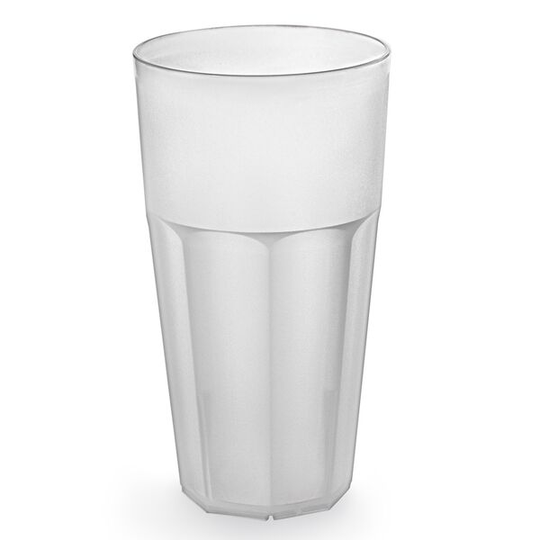Mehrwegbecher/Plastikbecher Weizenbier 0,5 Glasklar ohne Druck 