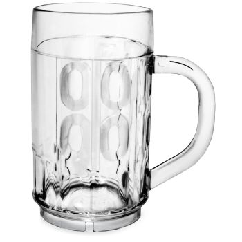 AKU PC-Bierkrug, 300 ml/0,30 l, Mehrweg, Kunststoff,...