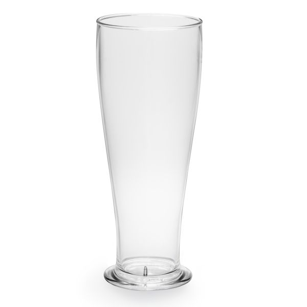 AKU® Weizenbierglas, 500 ml/0,50 l, Mehrweg, Kunststoff, glasklar