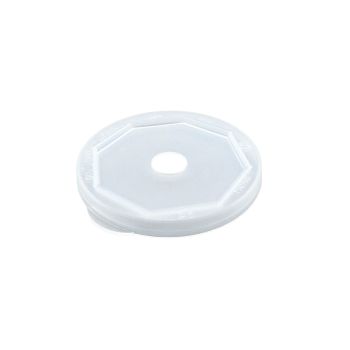 AKU Deckel mit Trinkhalmloch fr PP-Mehrwegbecher 0,40 l...