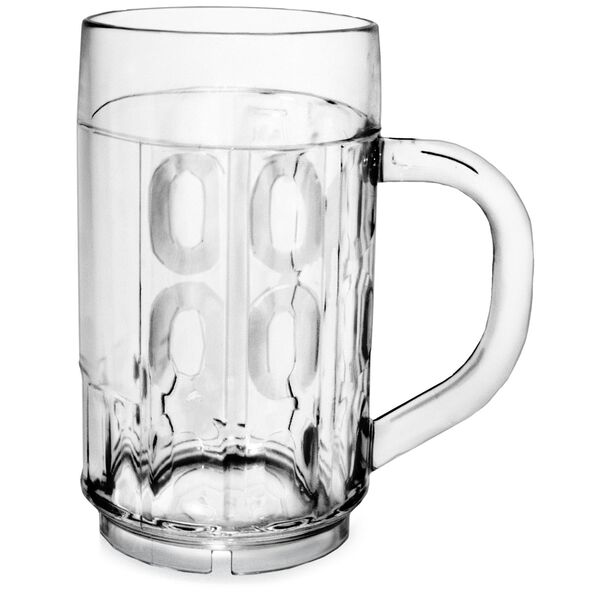 AKU PC-Bierkrug, 300 ml/0,30 l, Mehrweg, Kunststoff, klar